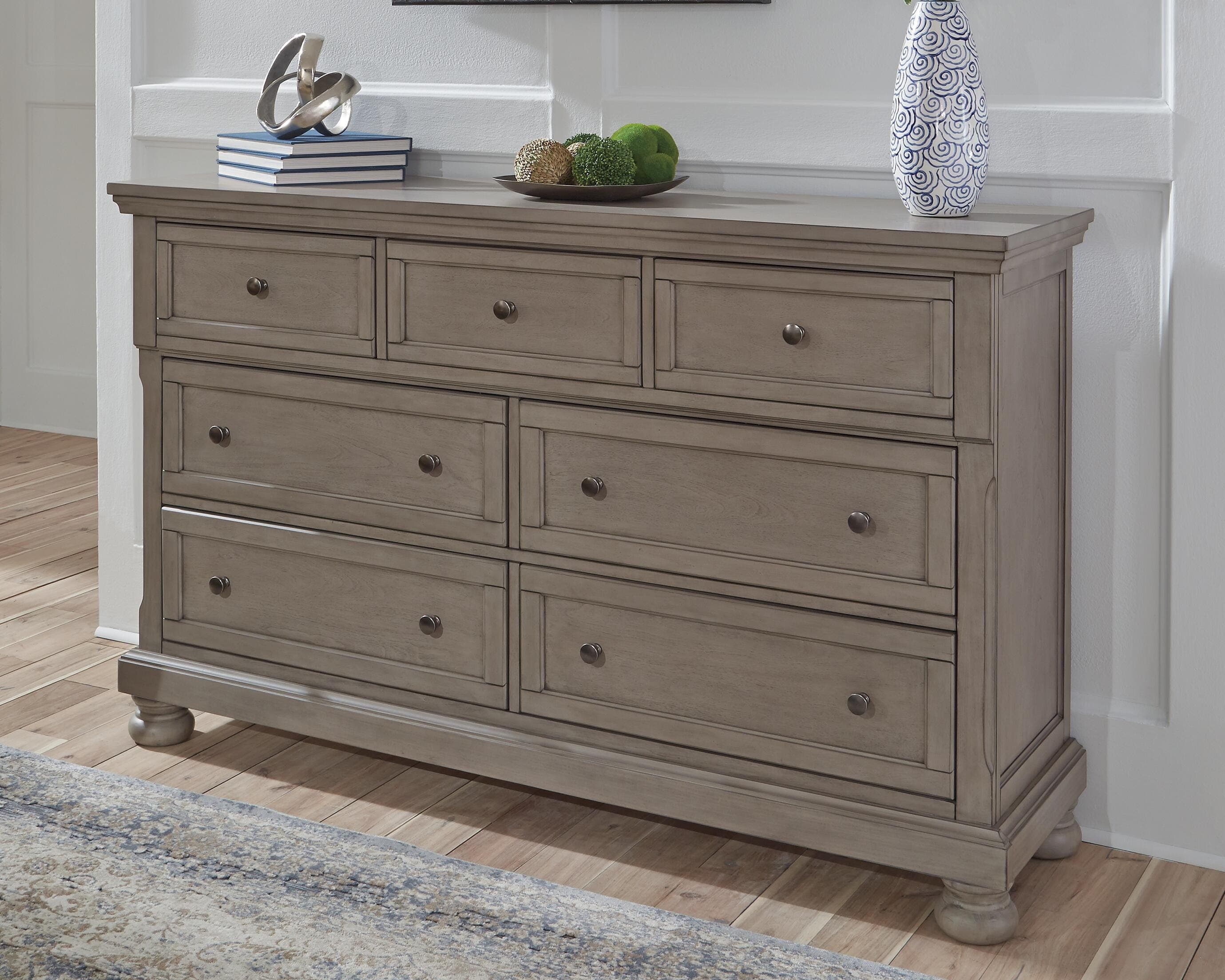 Lettner Dresser — Black/Gray — view 2