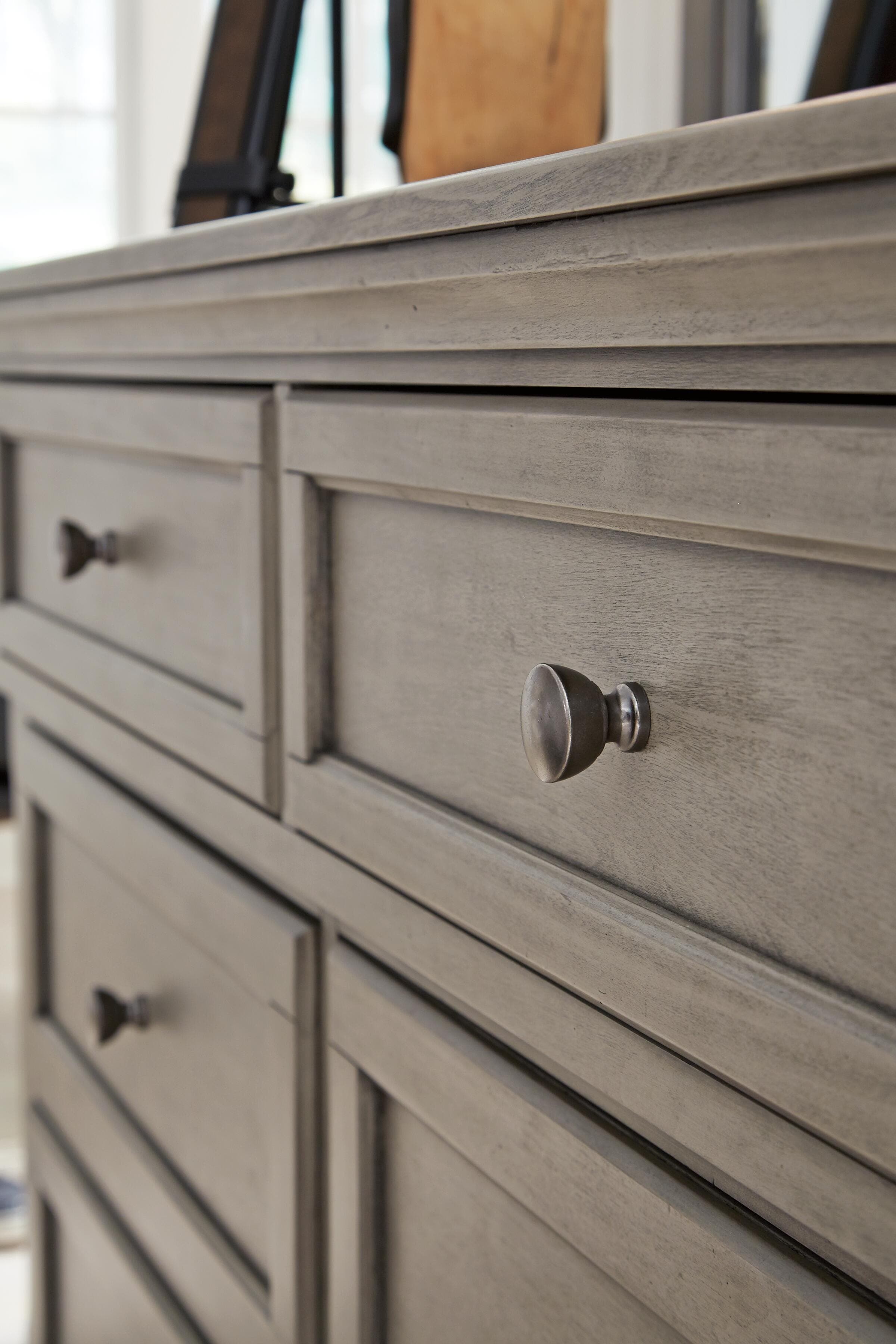 Lettner Dresser — Black/Gray — view 5
