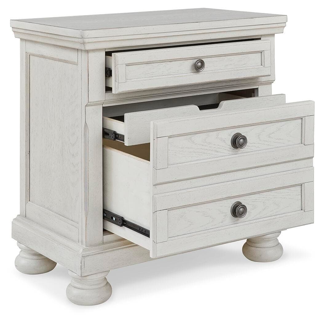 Robbinsdale Nightstand — White — view 3