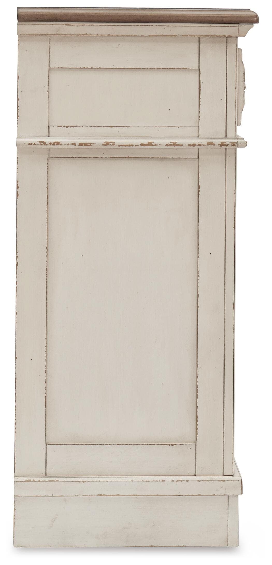 Realyn Dresser — White & Brown/Beige — view 5