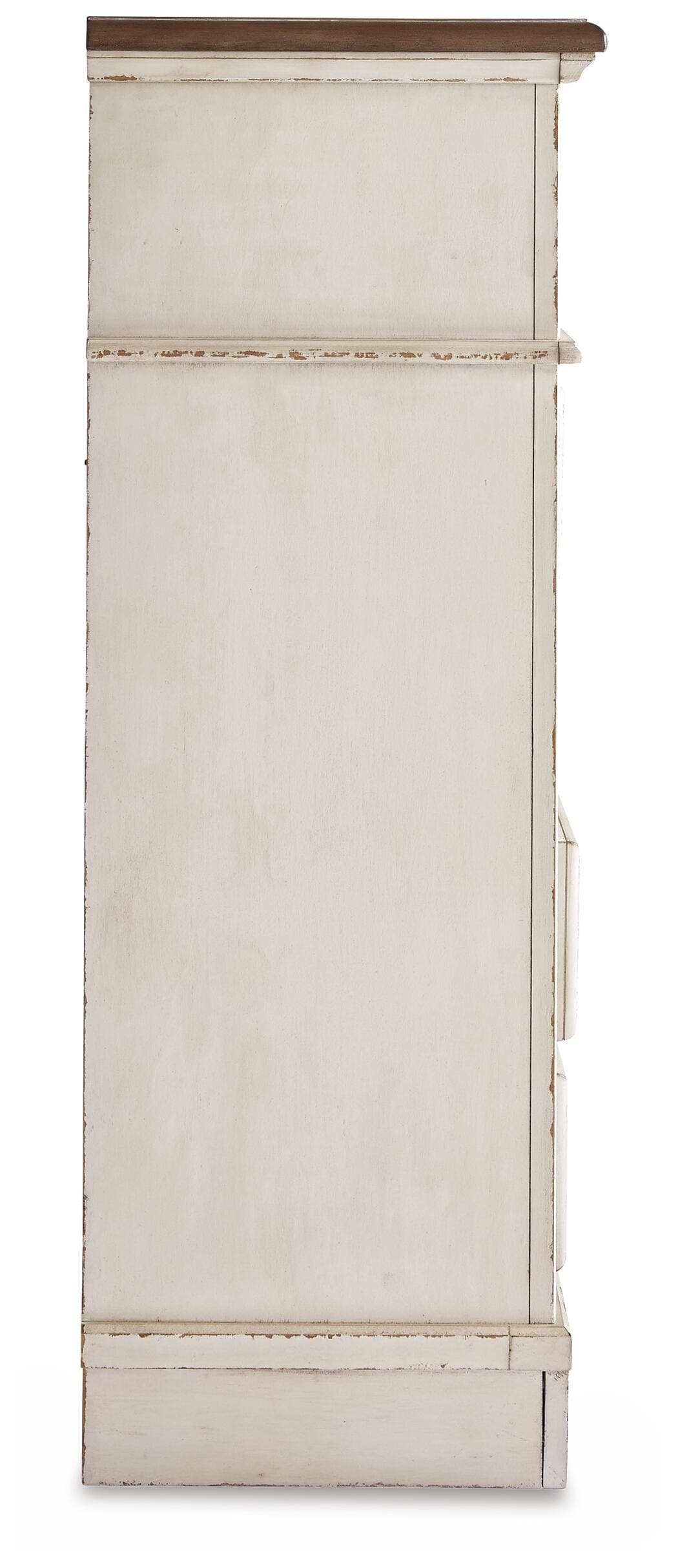 Realyn Chest of Drawers — White & Brown/Beige — view 5