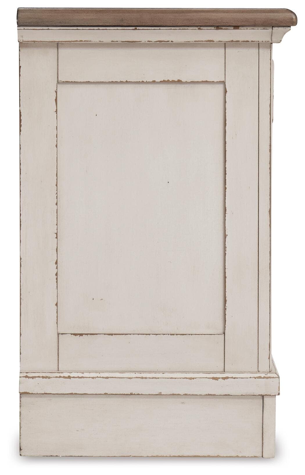Realyn Nightstand — White & Brown/Beige — view 5