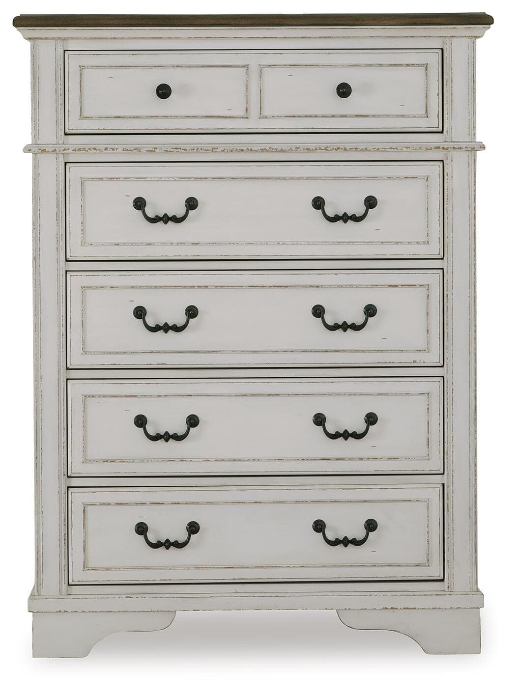 Blendon Chest of Drawers — White — view 4
