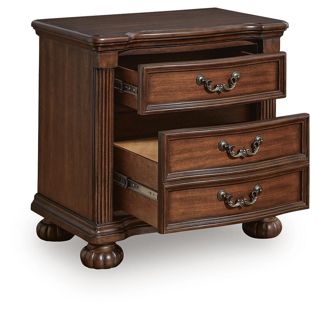 Lavinton Nightstand — Brown/Beige — view 3