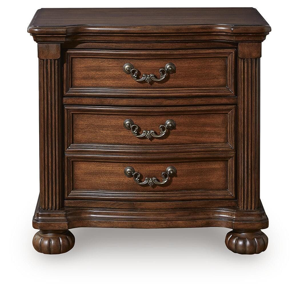 Lavinton Nightstand — Brown/Beige — view 4