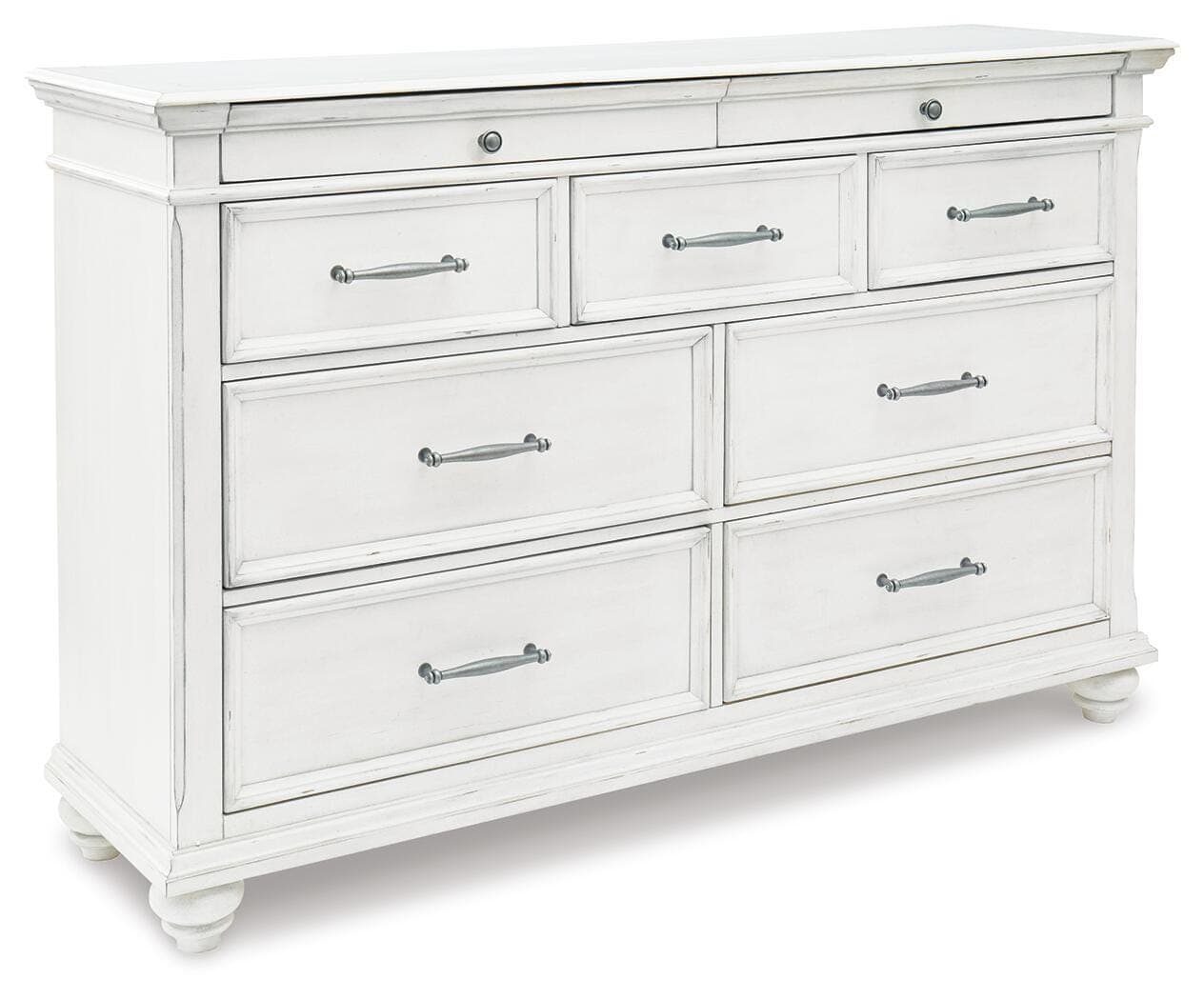 Kanwyn Dresser — White — Elite Furniture Cincinnati