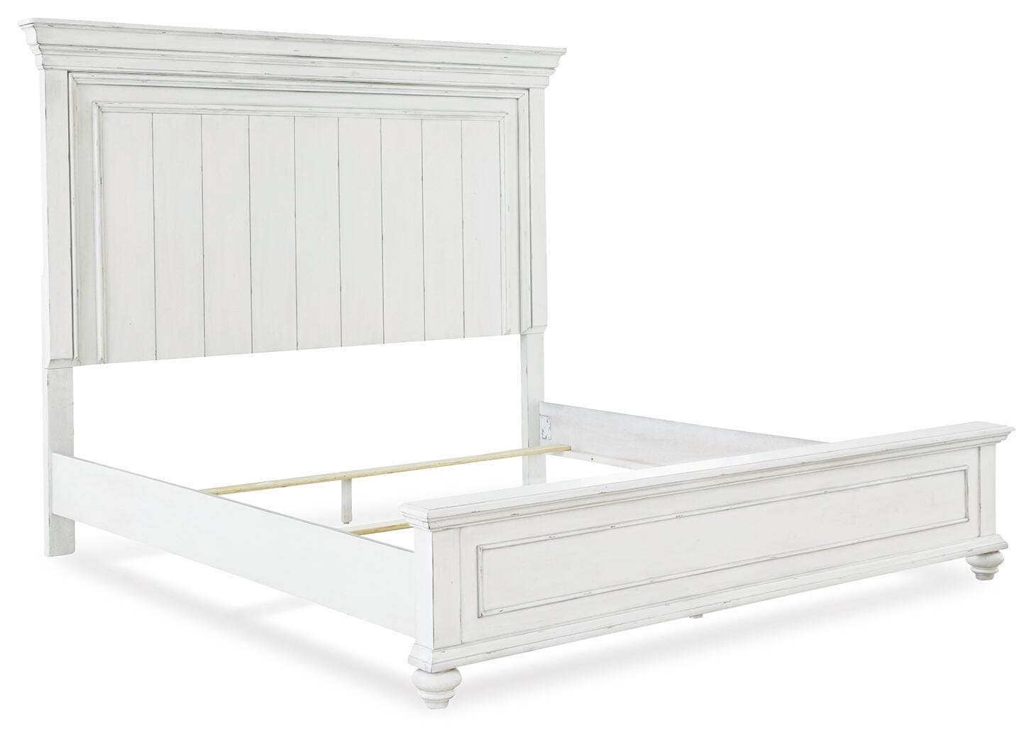 Kanwyn Queen Panel Bed — White — view 6