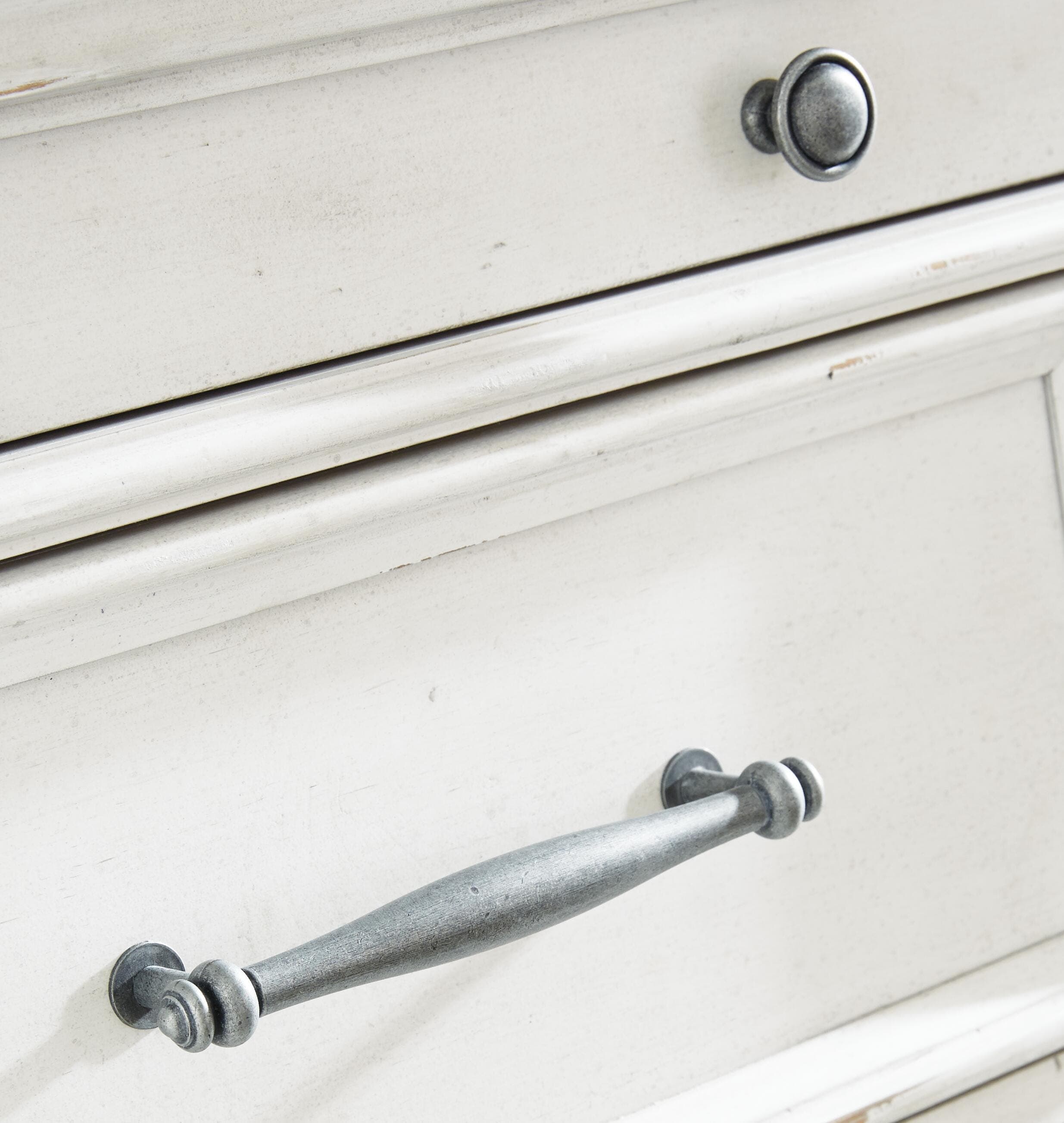 Kanwyn Dresser and Mirror — White — view 5