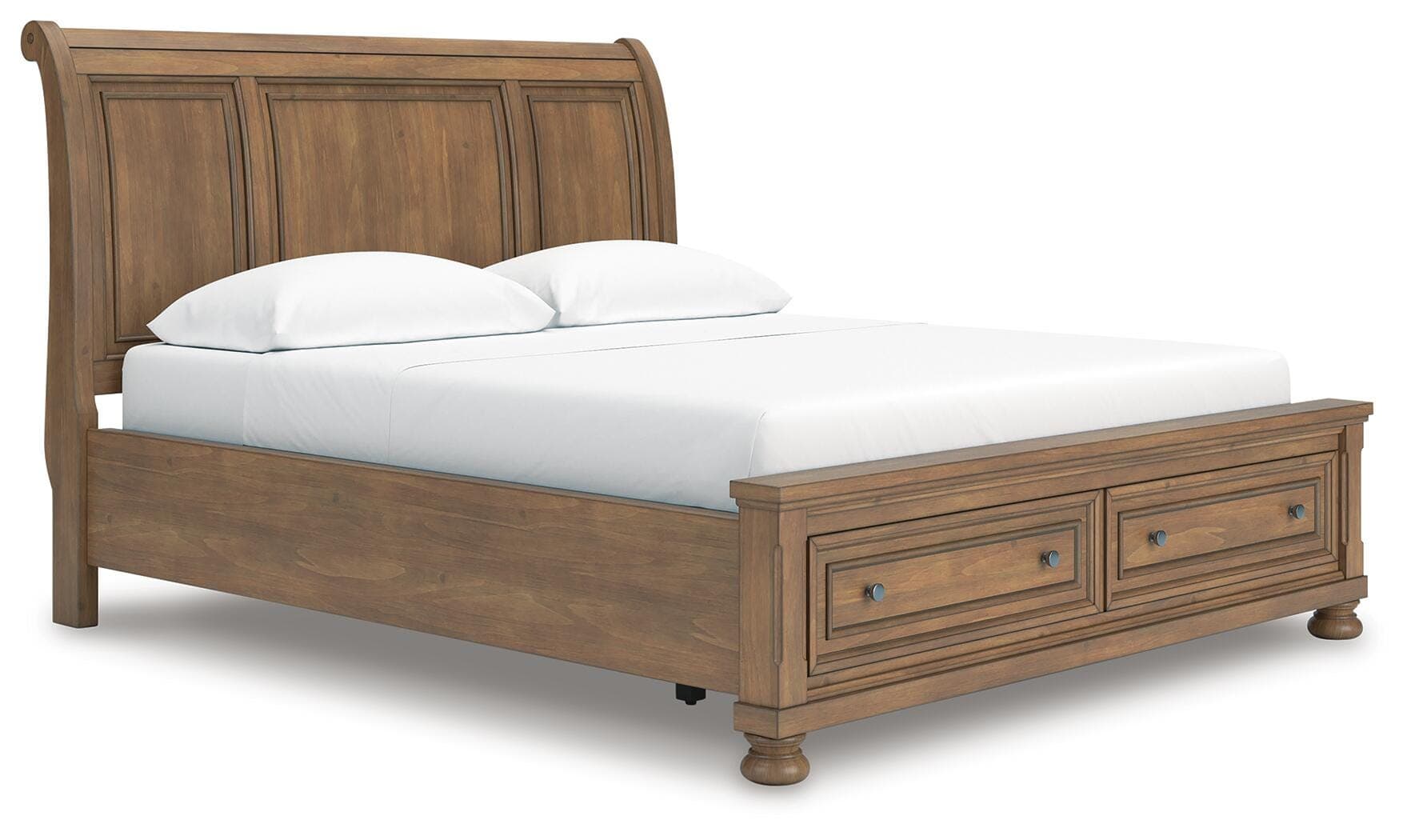 Vandenmore California King Storage Sleigh Bed