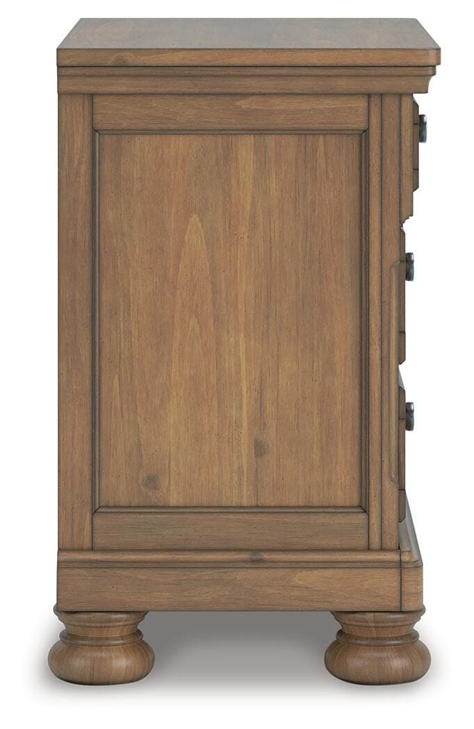 Vandenmore Nightstand — Brown/Beige — view 5