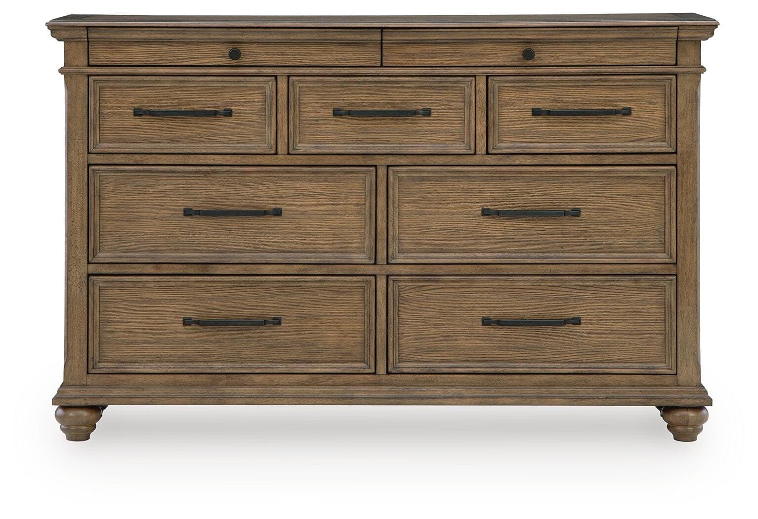 Waynely Dresser — Brown/Beige — view 4
