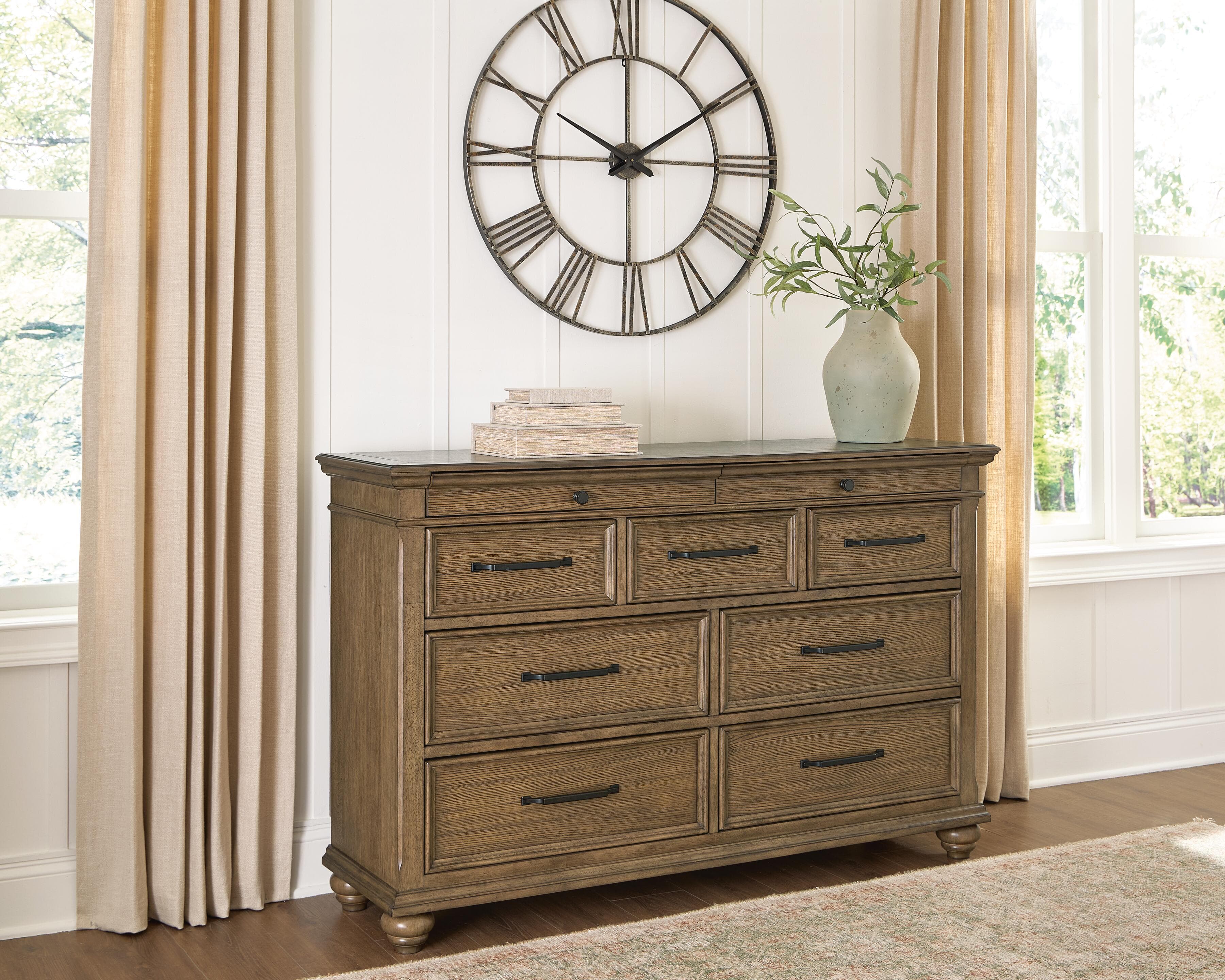 Waynely Dresser — Brown/Beige — view 2