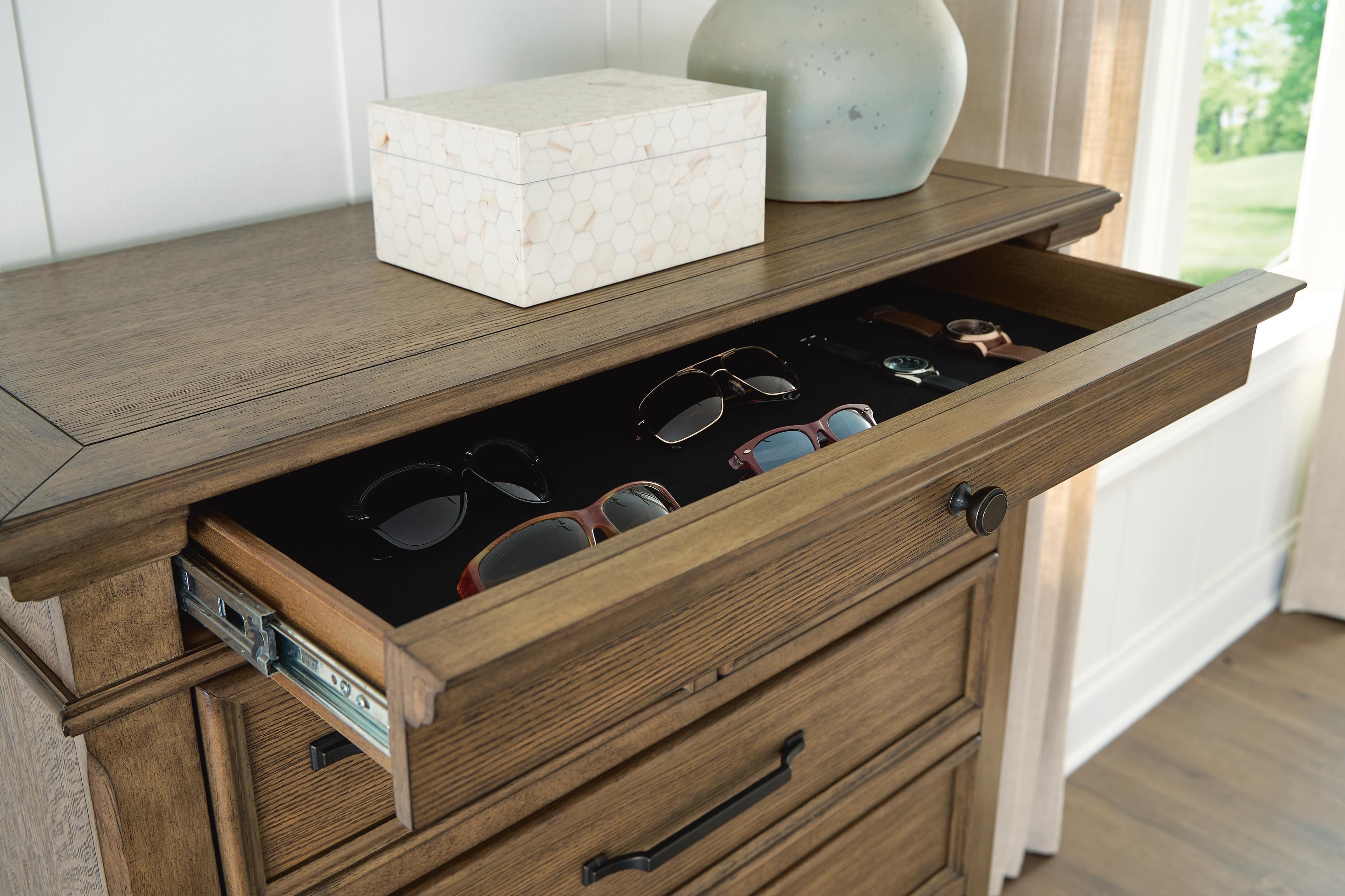 Waynely Chest of Drawers — Brown/Beige — view 5