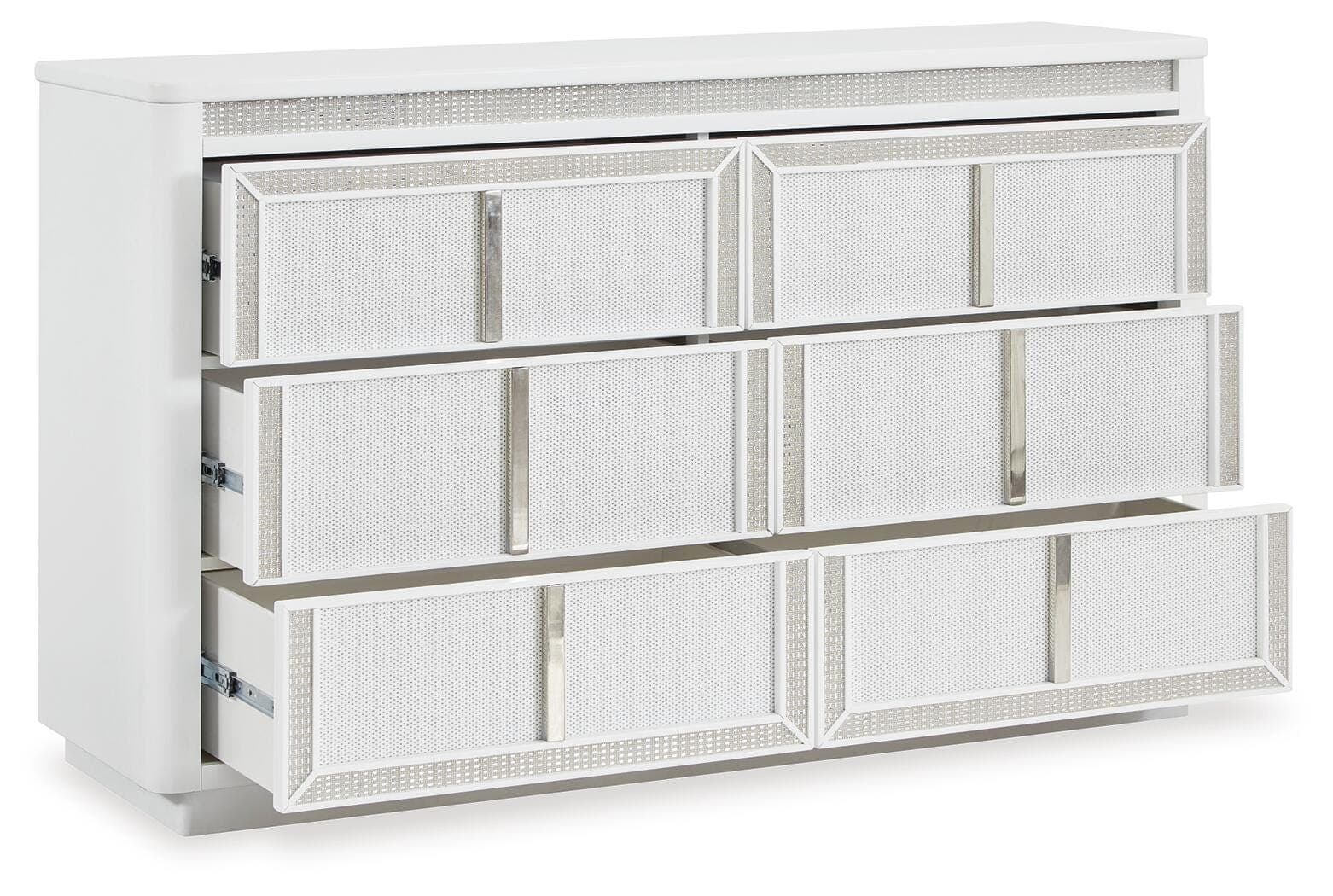 Chalanna Dresser — White — view 3