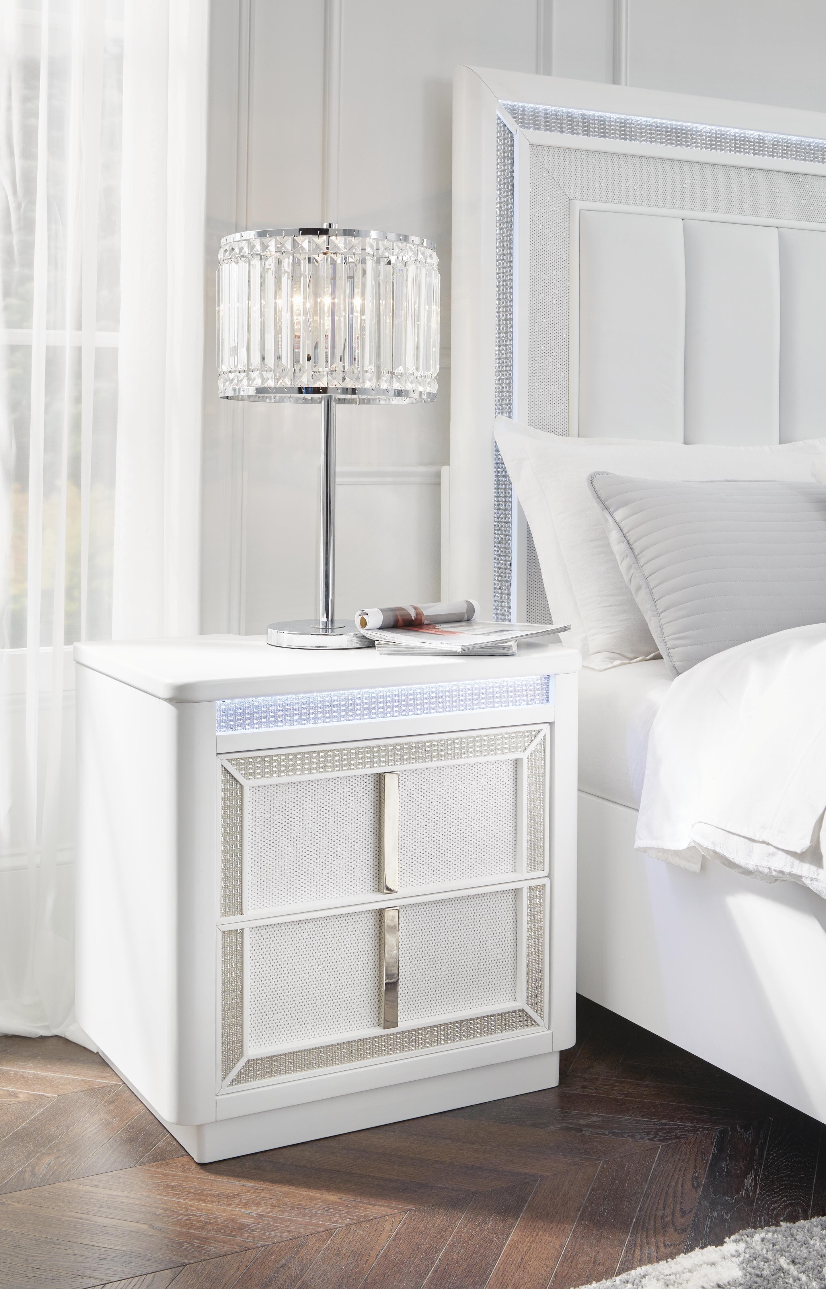 Chalanna Nightstand — White — view 2