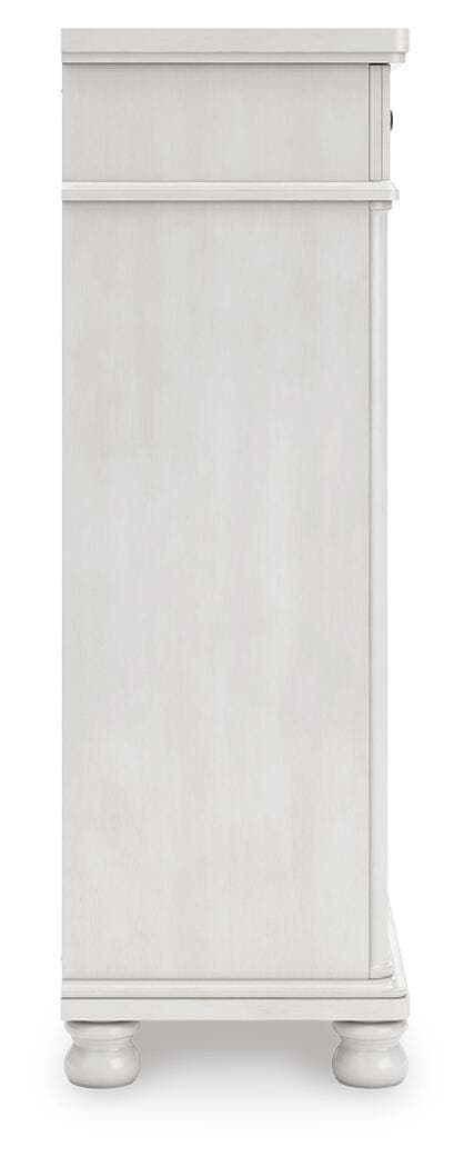 Chadworth Chest of Drawers — White — view 4