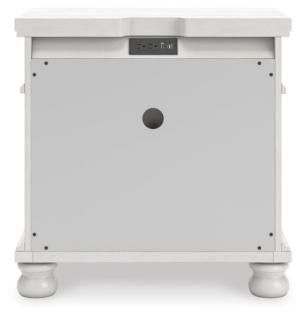 Chadworth Nightstand — White — view 6