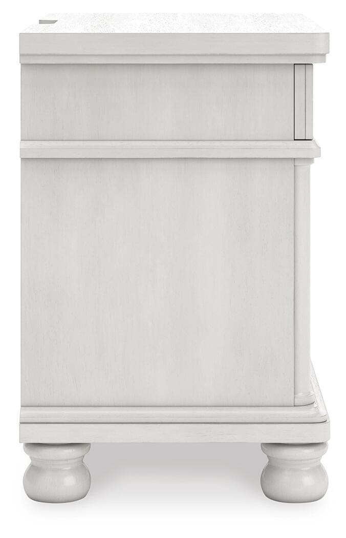 Chadworth Nightstand — White — view 5