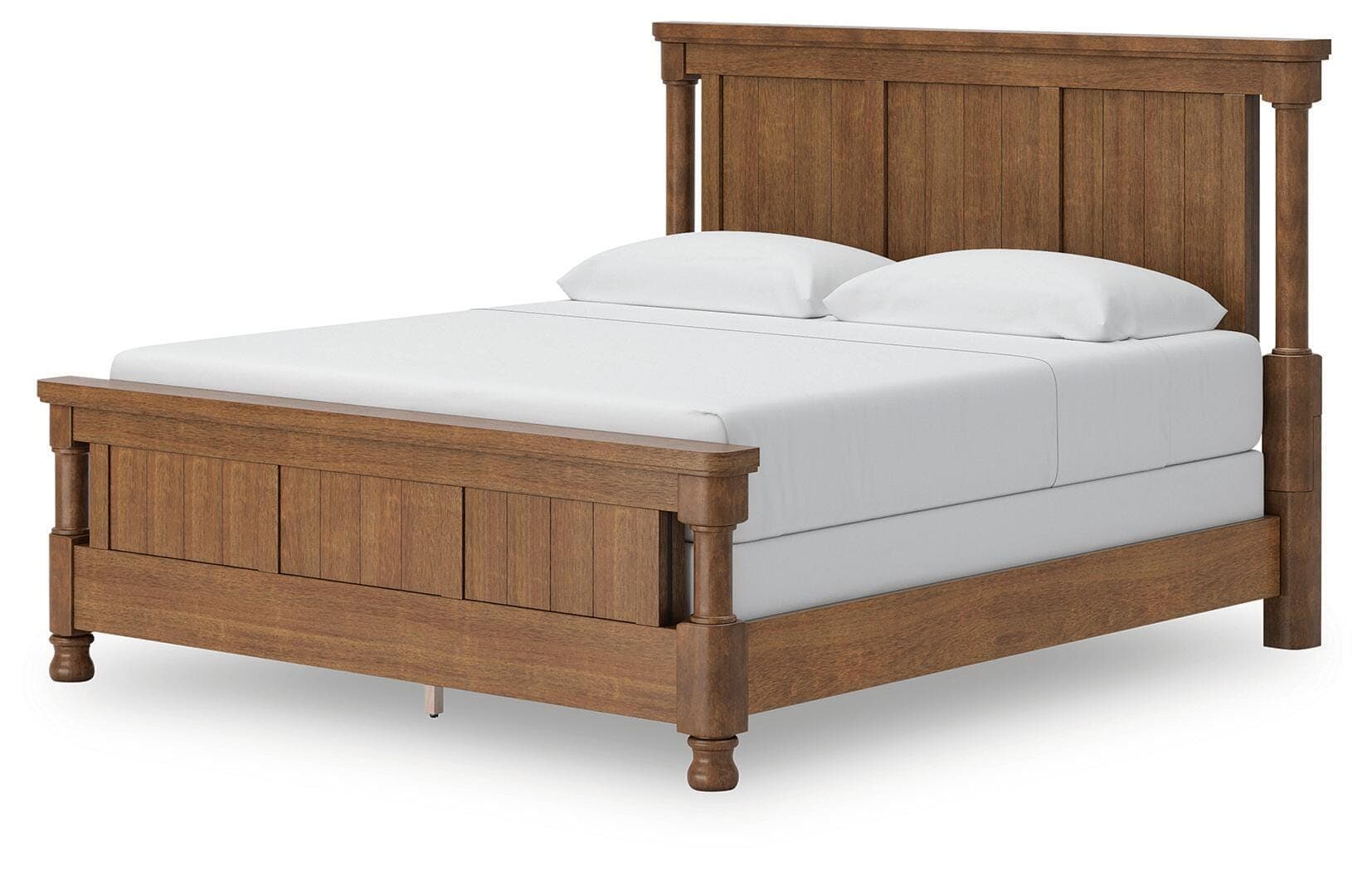 Chadworth King Poster Bed — Brown — view 5