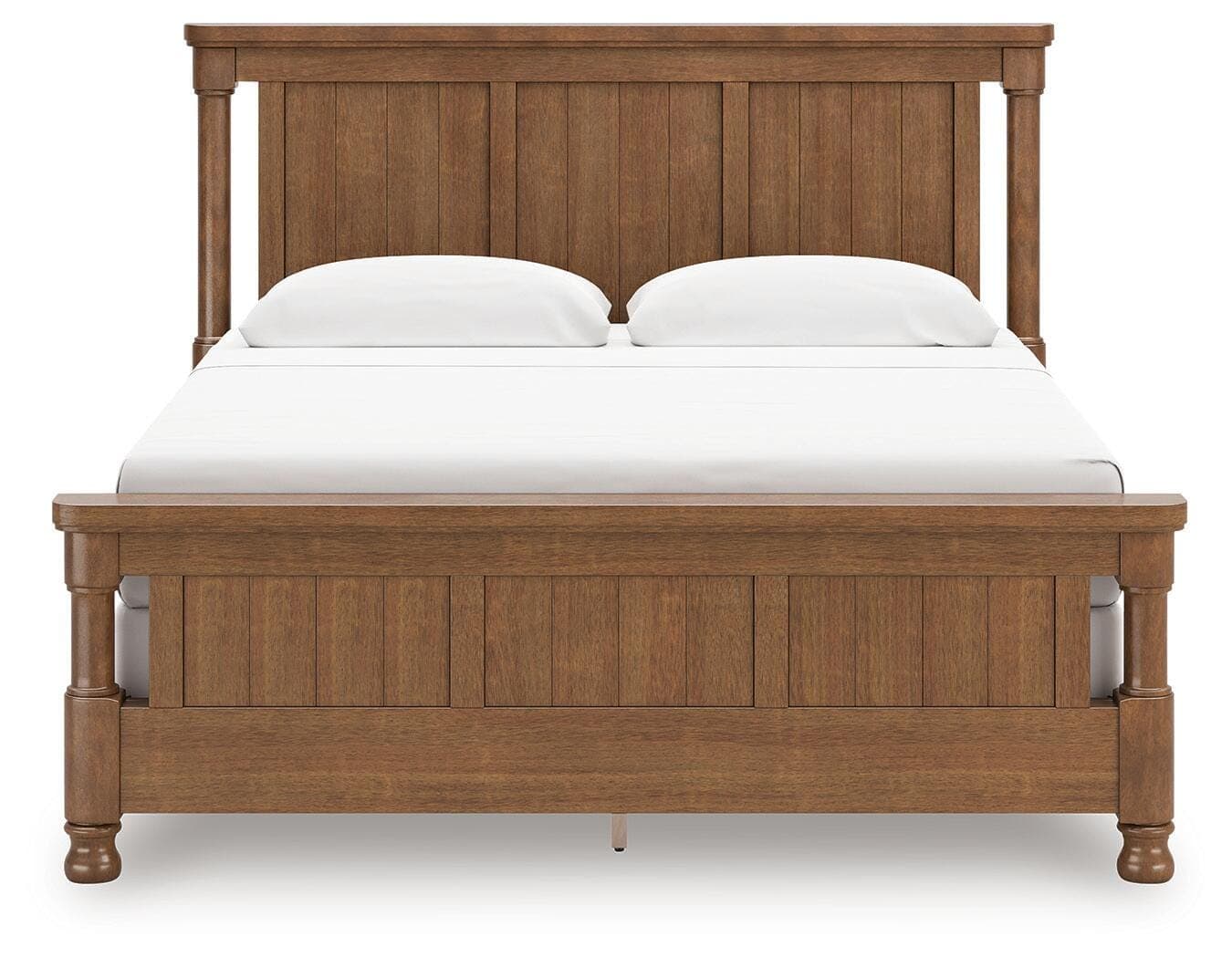 Chadworth King Poster Bed — Brown — view 4