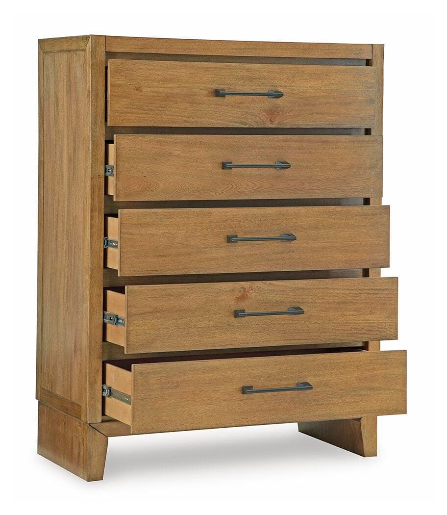 Sherbana Chest of Drawers — Brown/Beige — view 3