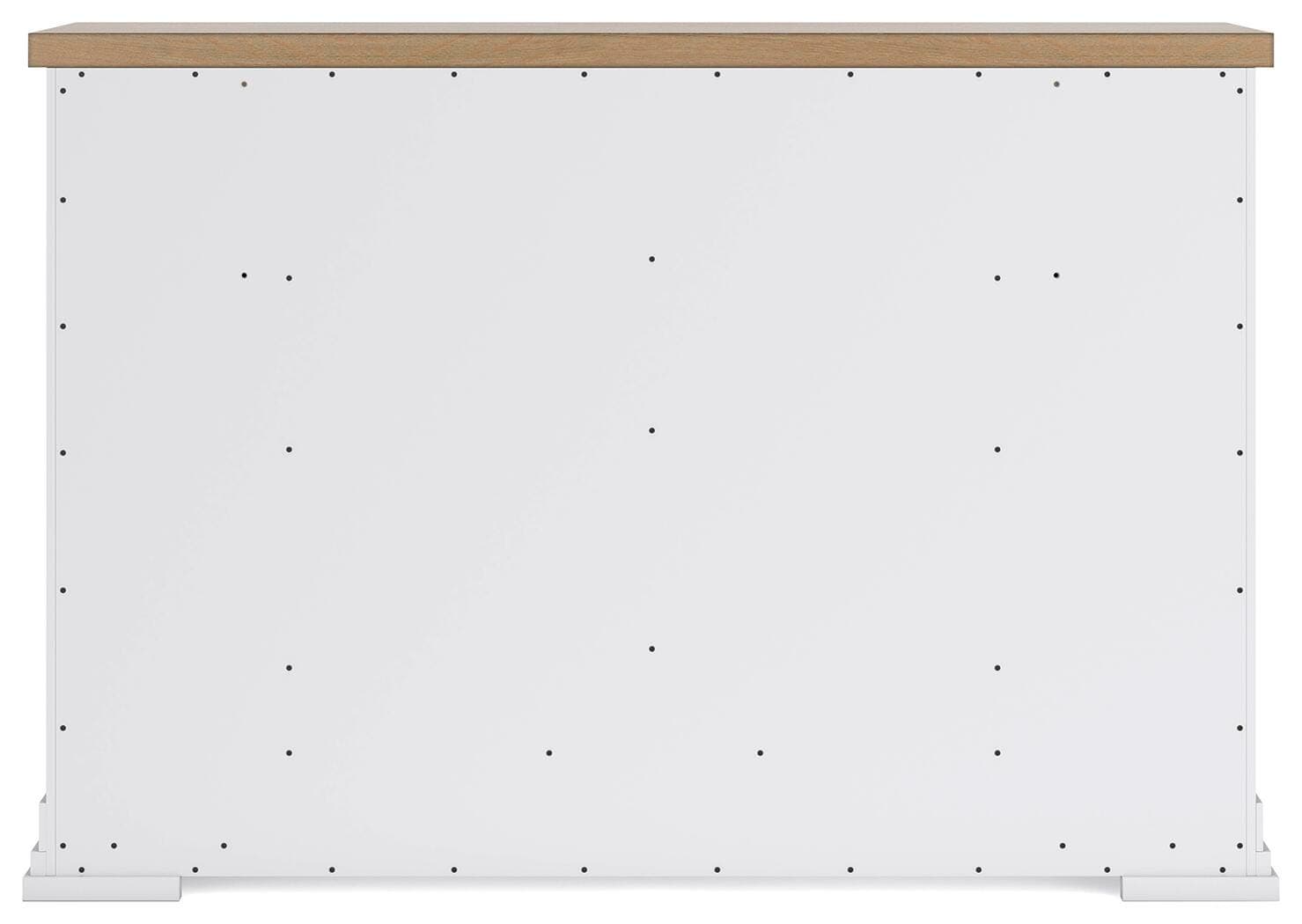 Ashbryn Dresser — White & Brown/Beige — view 5