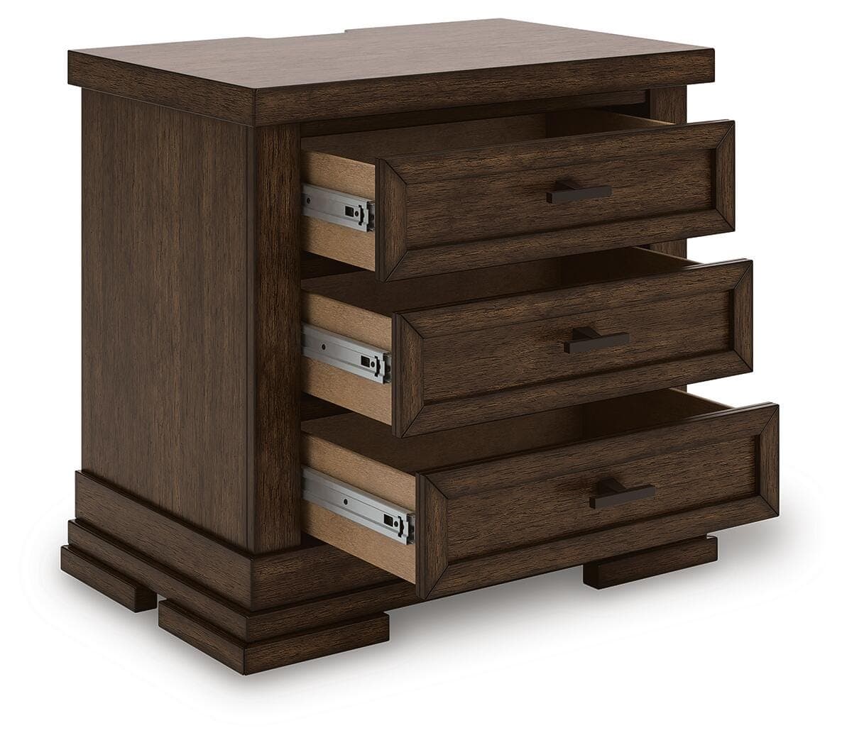 Taffenbrook Nightstand — Brown/Beige — view 3