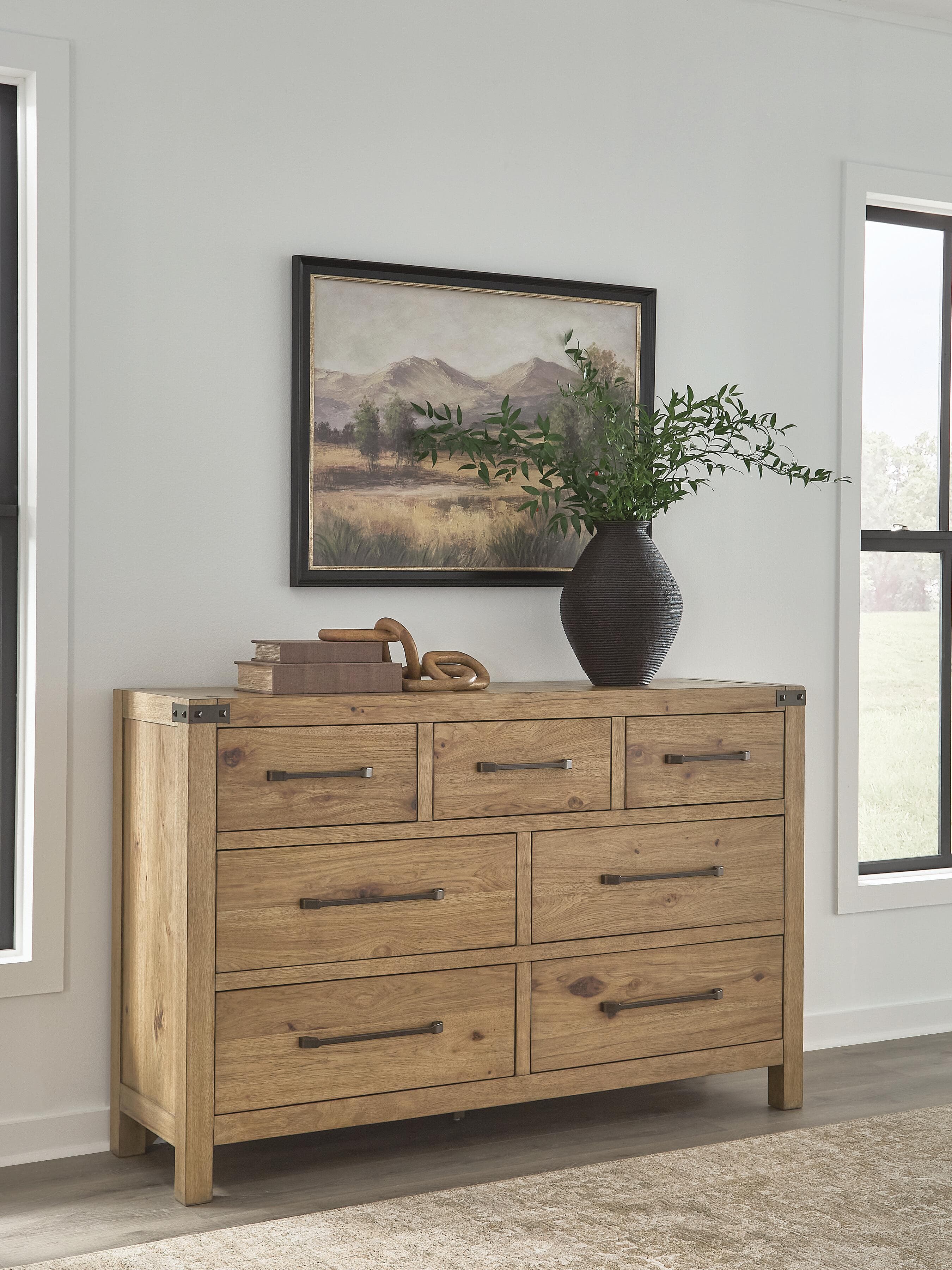 Ridgester Dresser — Brown/Beige — view 2