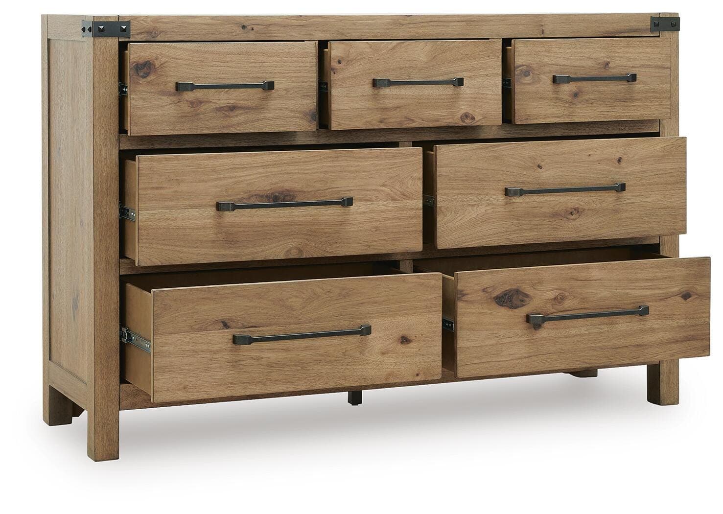 Ridgester Dresser — Brown/Beige — view 3
