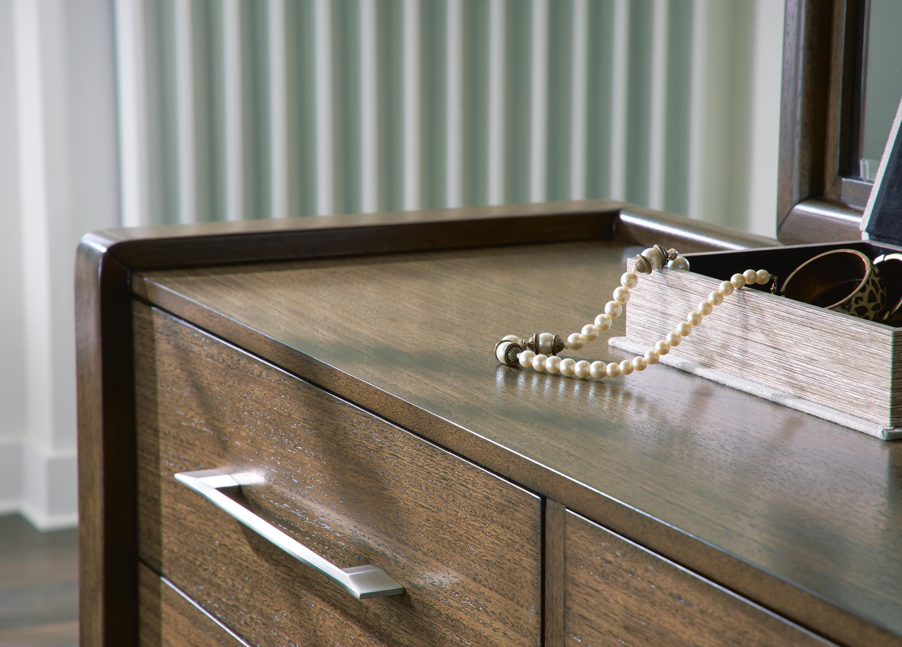 Marxmore Dresser and Mirror — Brown — view 5