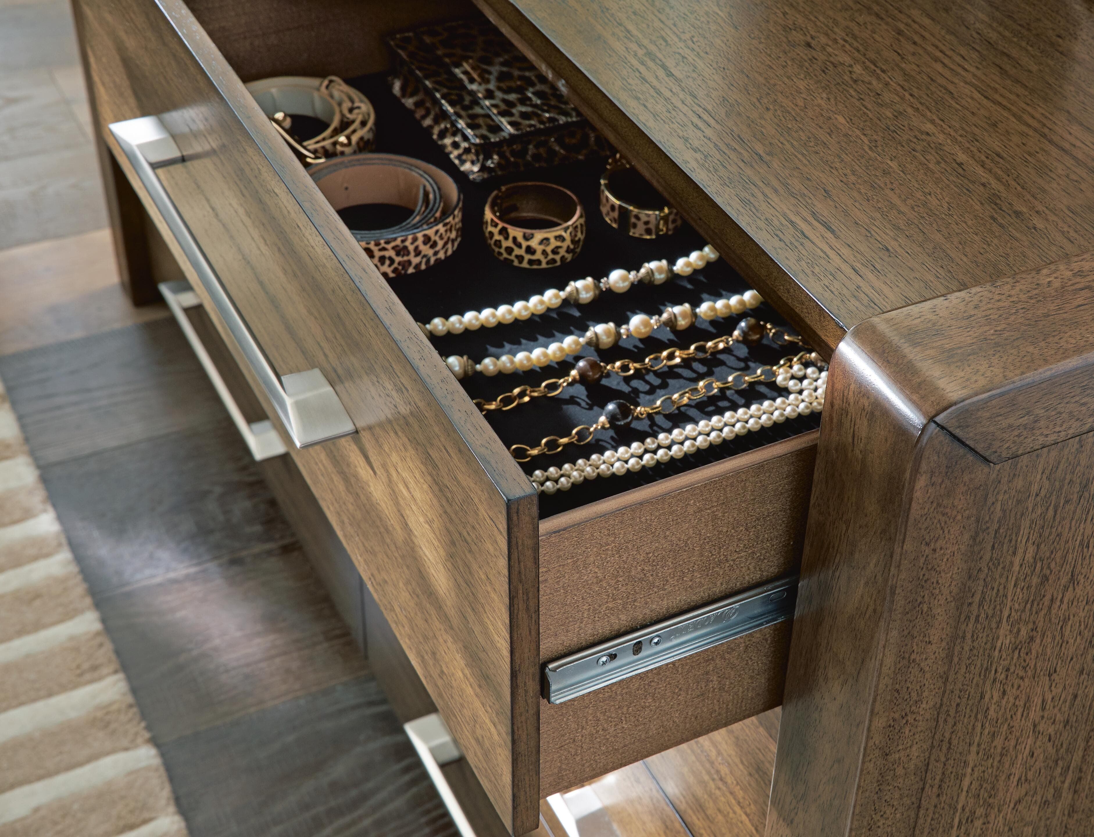 Marxmore Dresser and Mirror — Brown — view 6