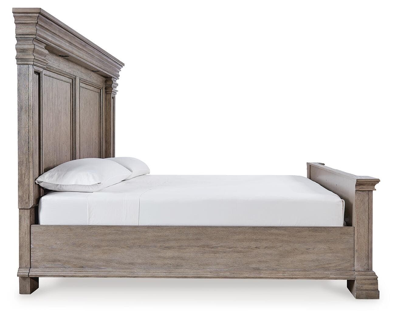 Blairhurst King Panel Bed — Black/Gray & Brown/Beige — view 5