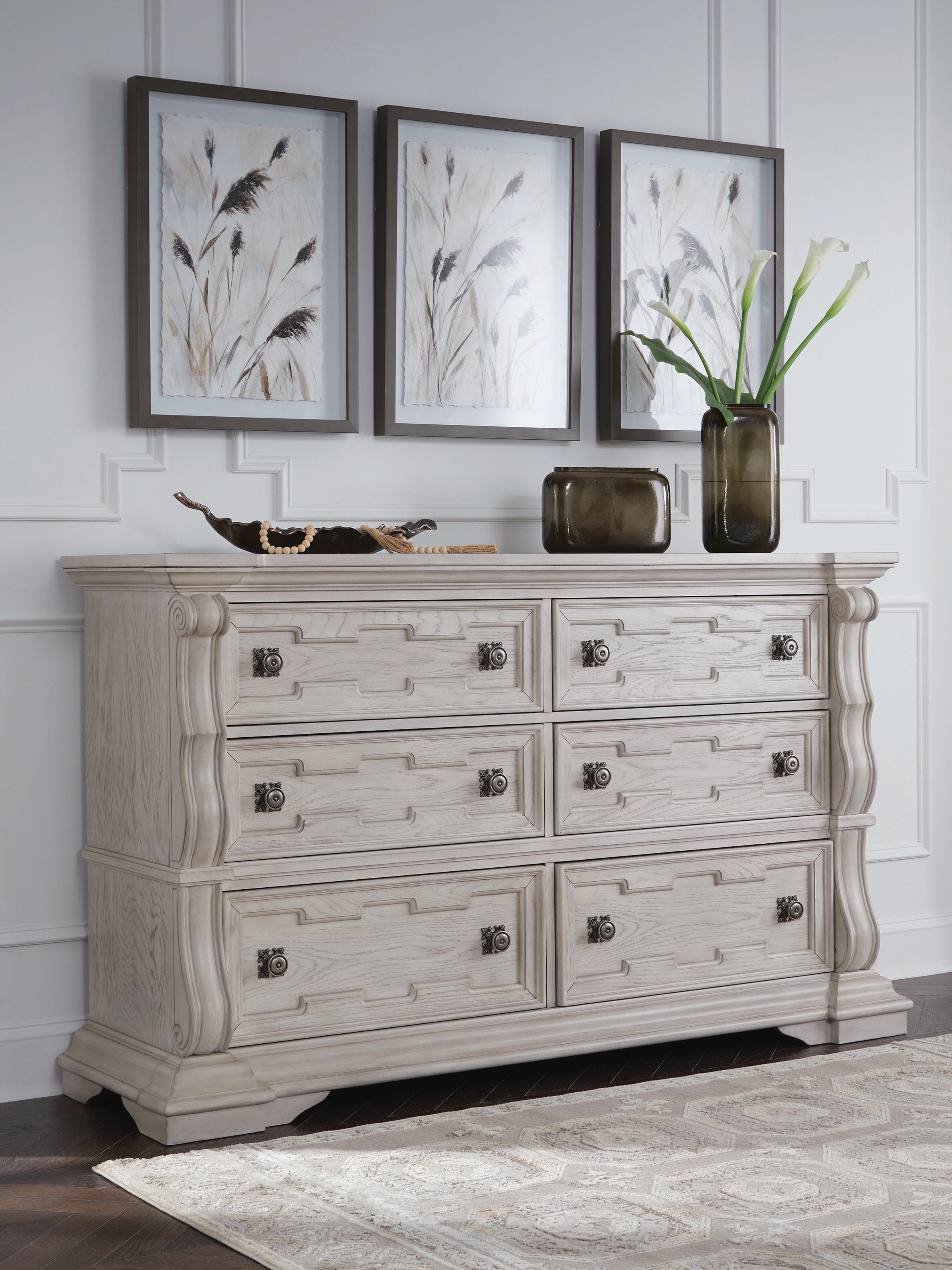 Andonhall Dresser — White — view 2