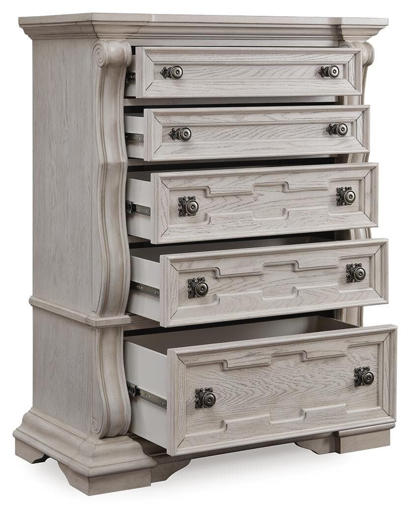 Andonhall Chest of Drawers — White — view 3