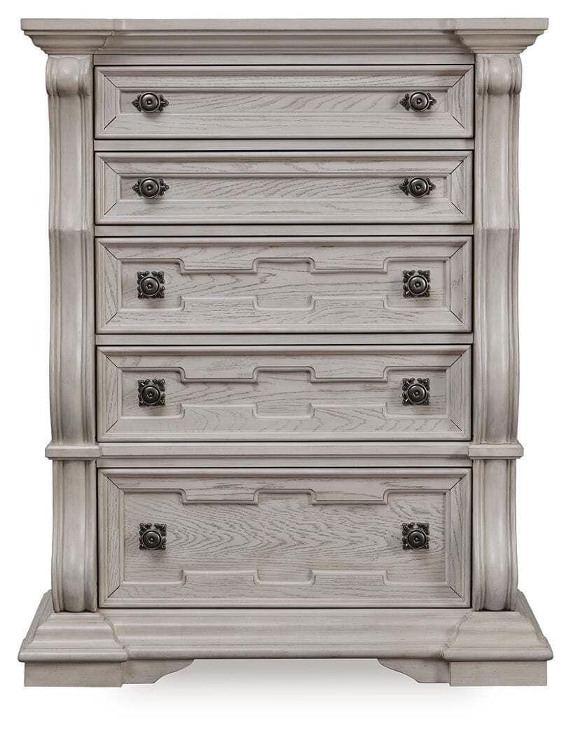 Andonhall Chest of Drawers — White — view 4