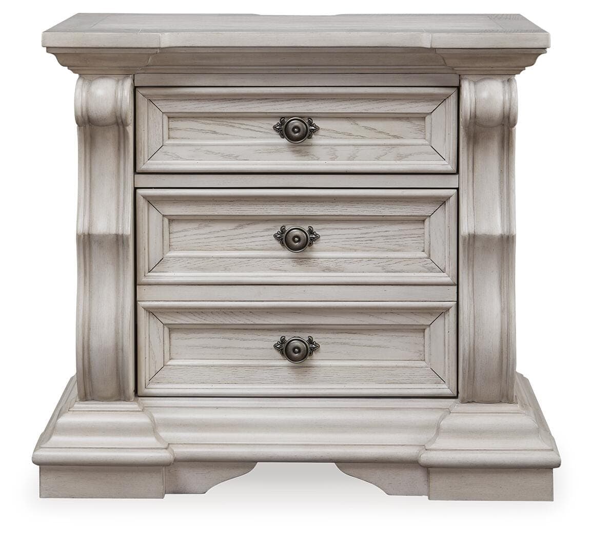 Andonhall Nightstand — White — view 4