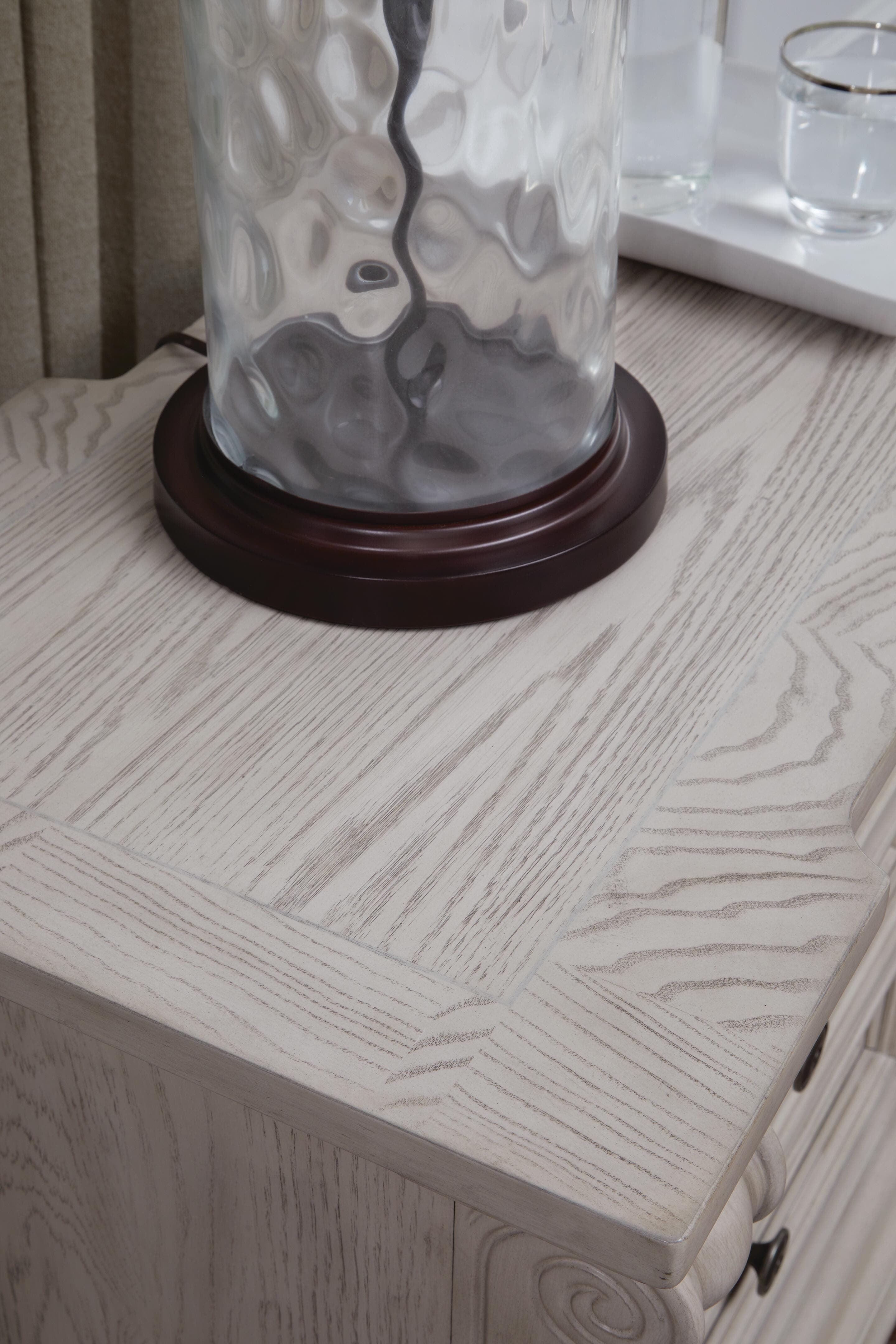 Andonhall Nightstand — White — view 6