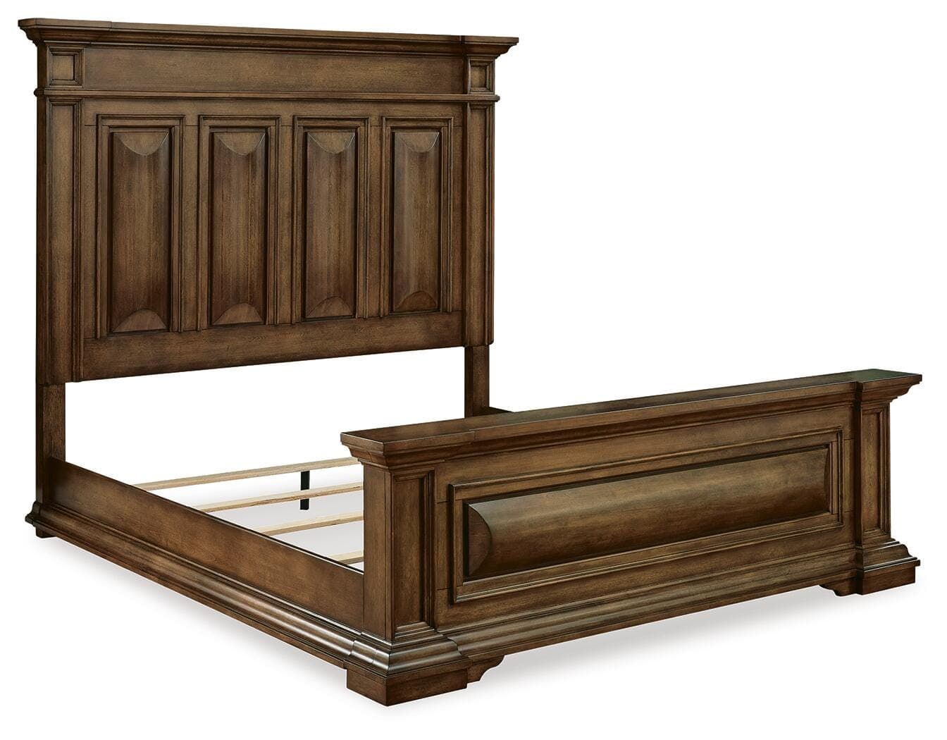 Channley California King Panel Bed — Brown — view 3