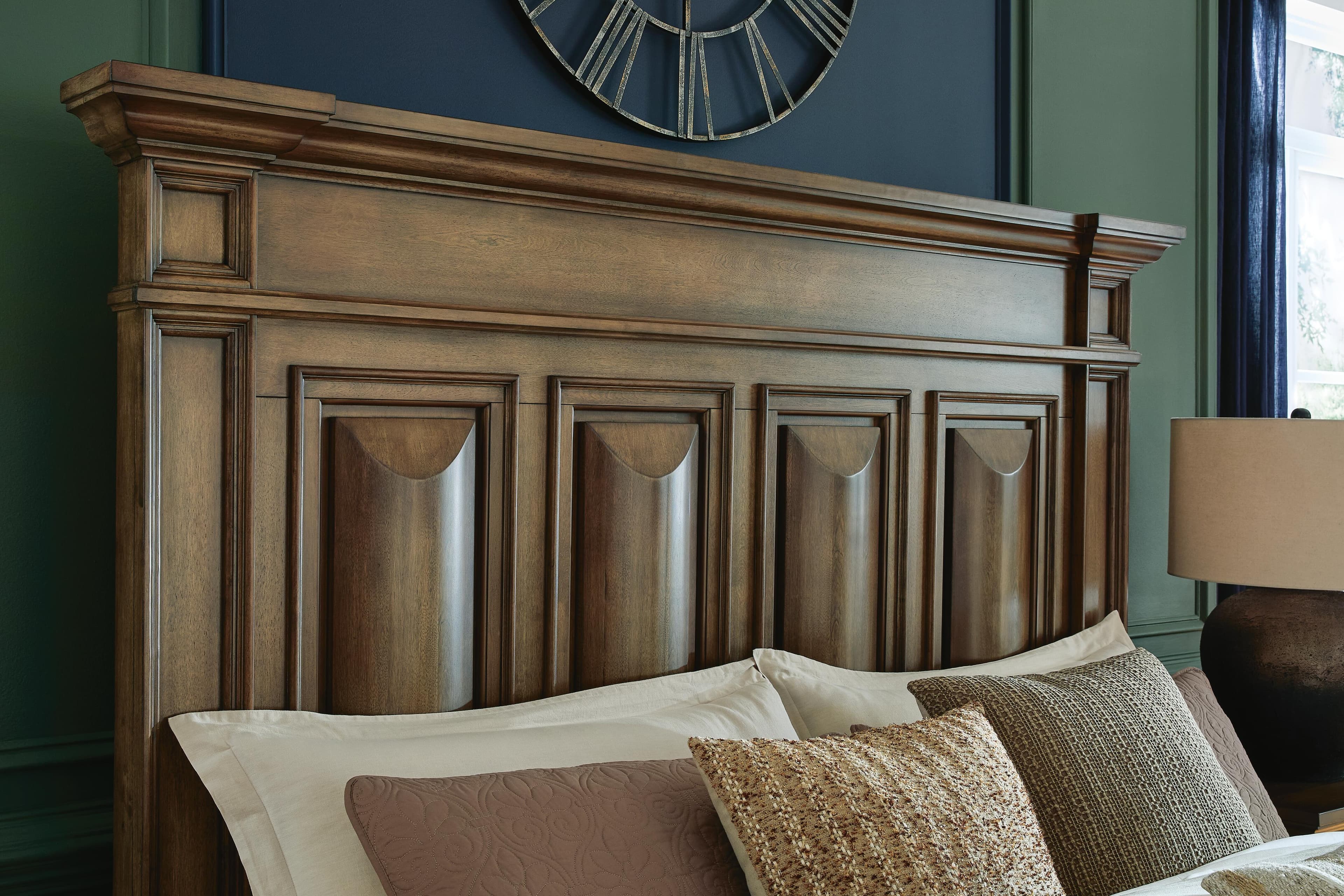 Channley California King Panel Bed — Brown — view 6