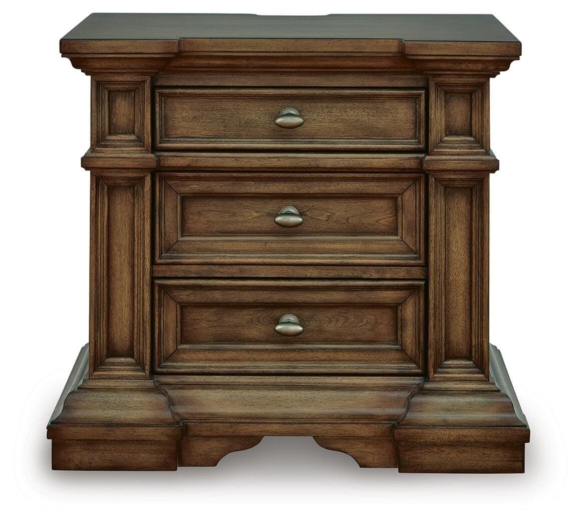 Channley Nightstand — Brown/Beige — view 4