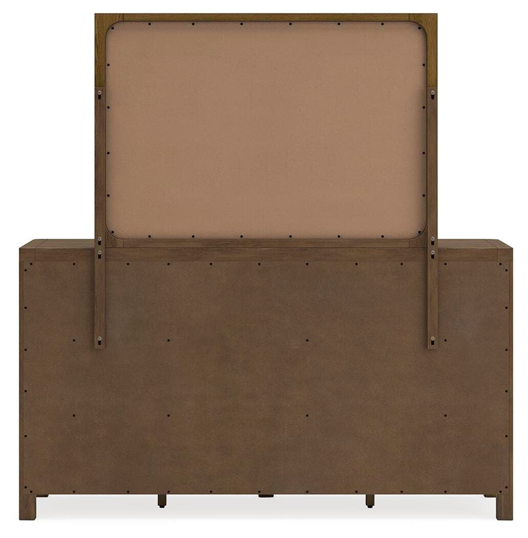 Cabalynn Dresser and Mirror — Brown/Beige — view 6