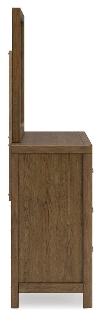 Cabalynn Dresser and Mirror — Brown/Beige — view 8