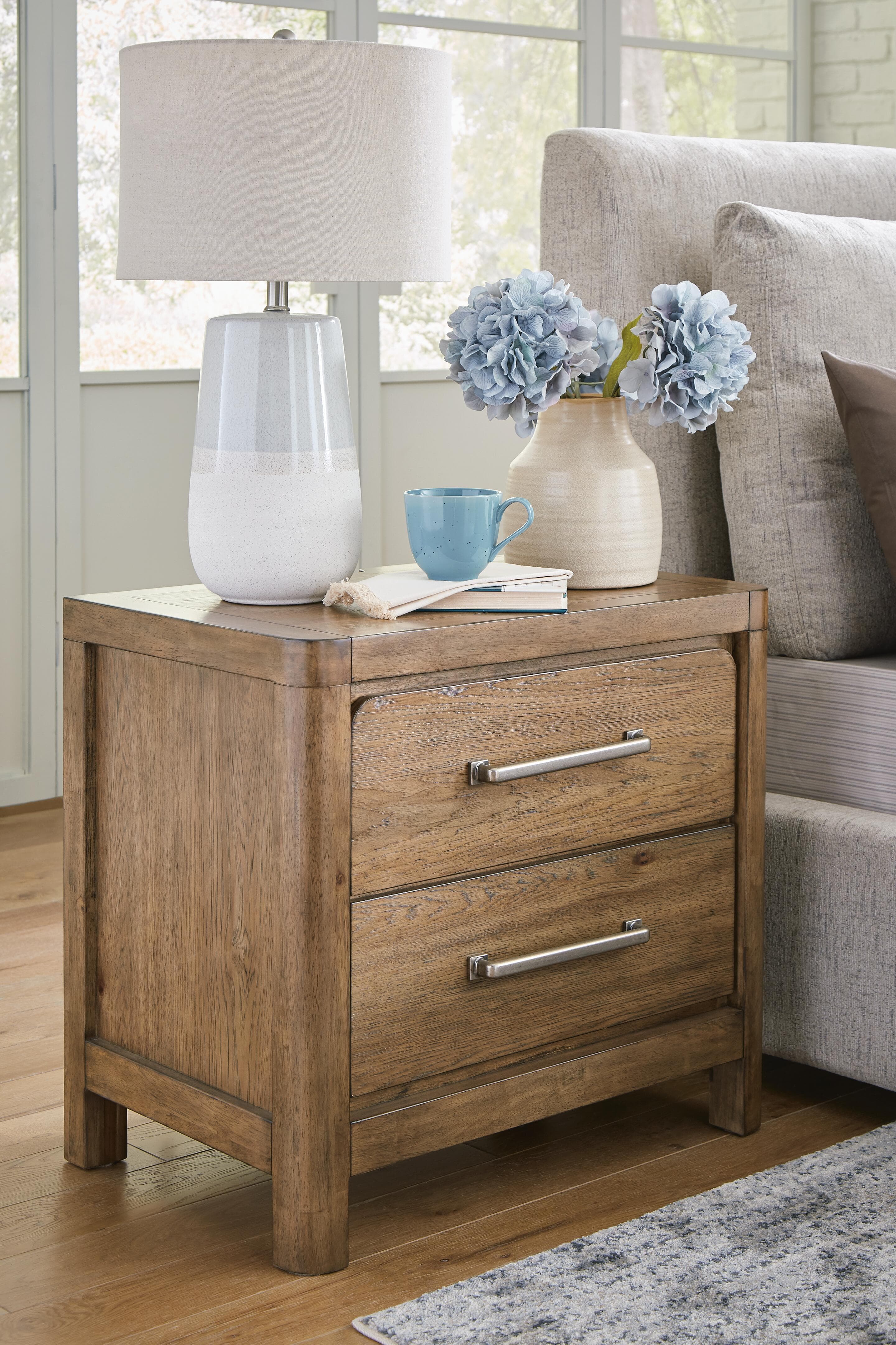 Cabalynn Nightstand — Brown/Beige — view 2