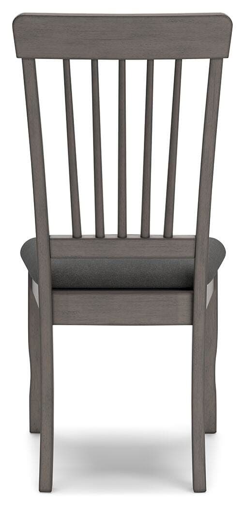 Shullden Dining Chair — Black/Gray — view 4