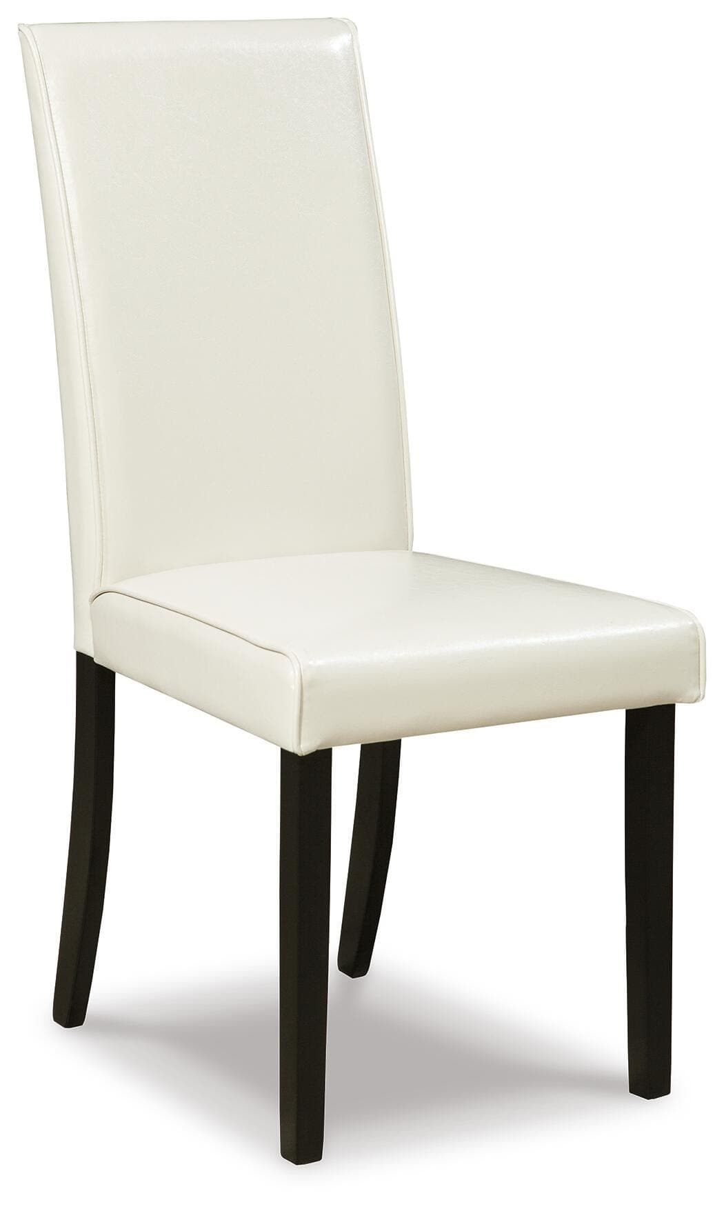 Kimonte Dining Chair — Brown/Beige & White — view 6