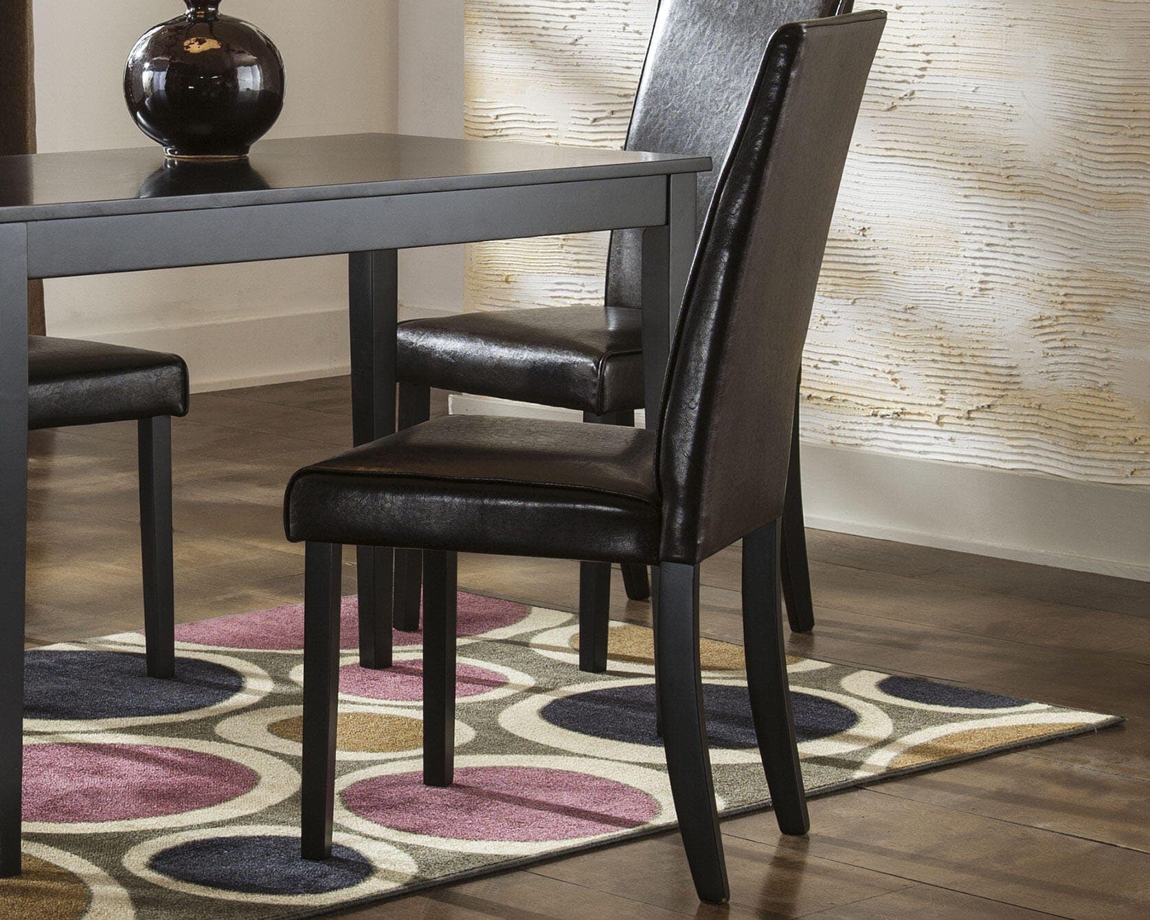 Kimonte Dining Chair — Brown/Beige — view 2