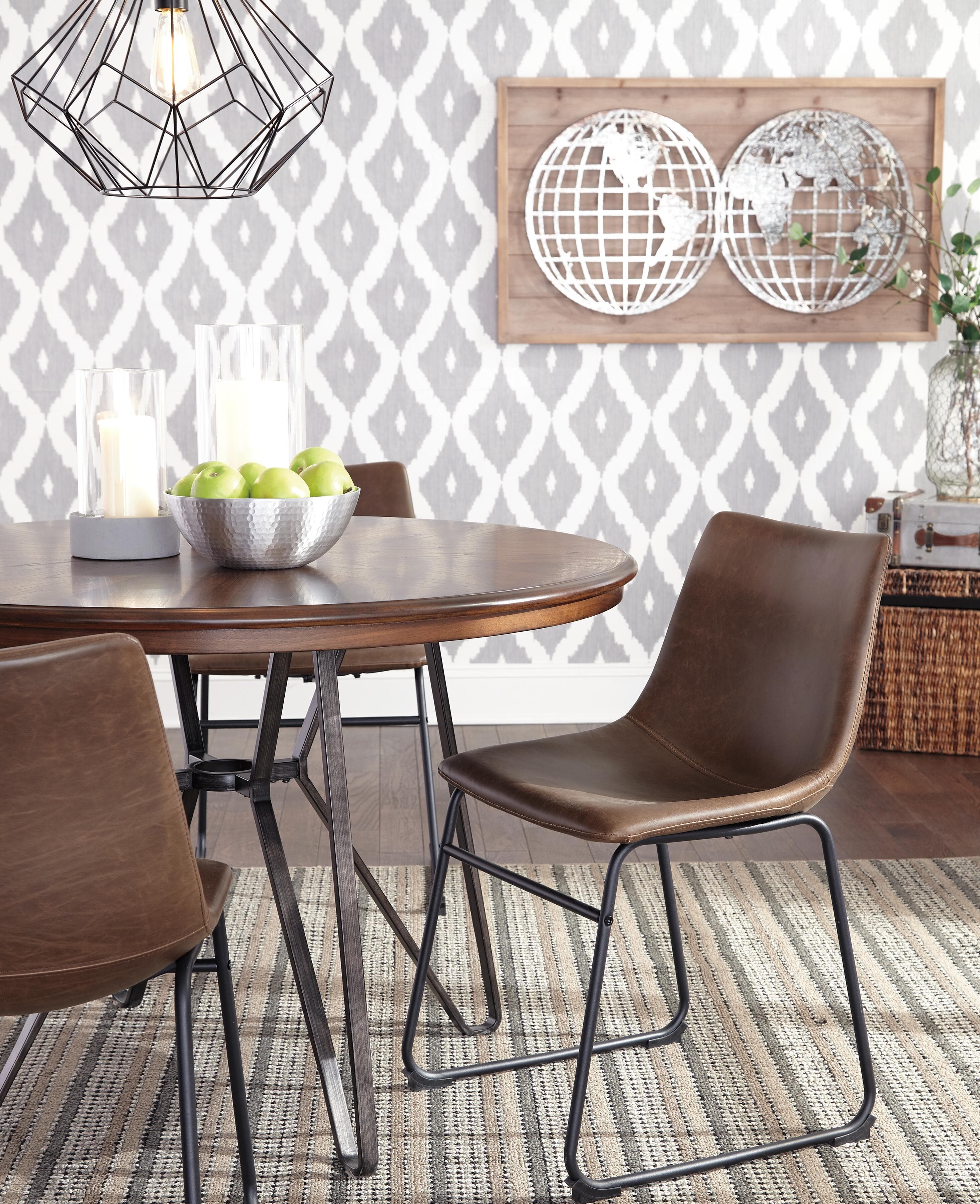 Centiar Dining Chair — Black/Gray & Brown/Beige — view 6