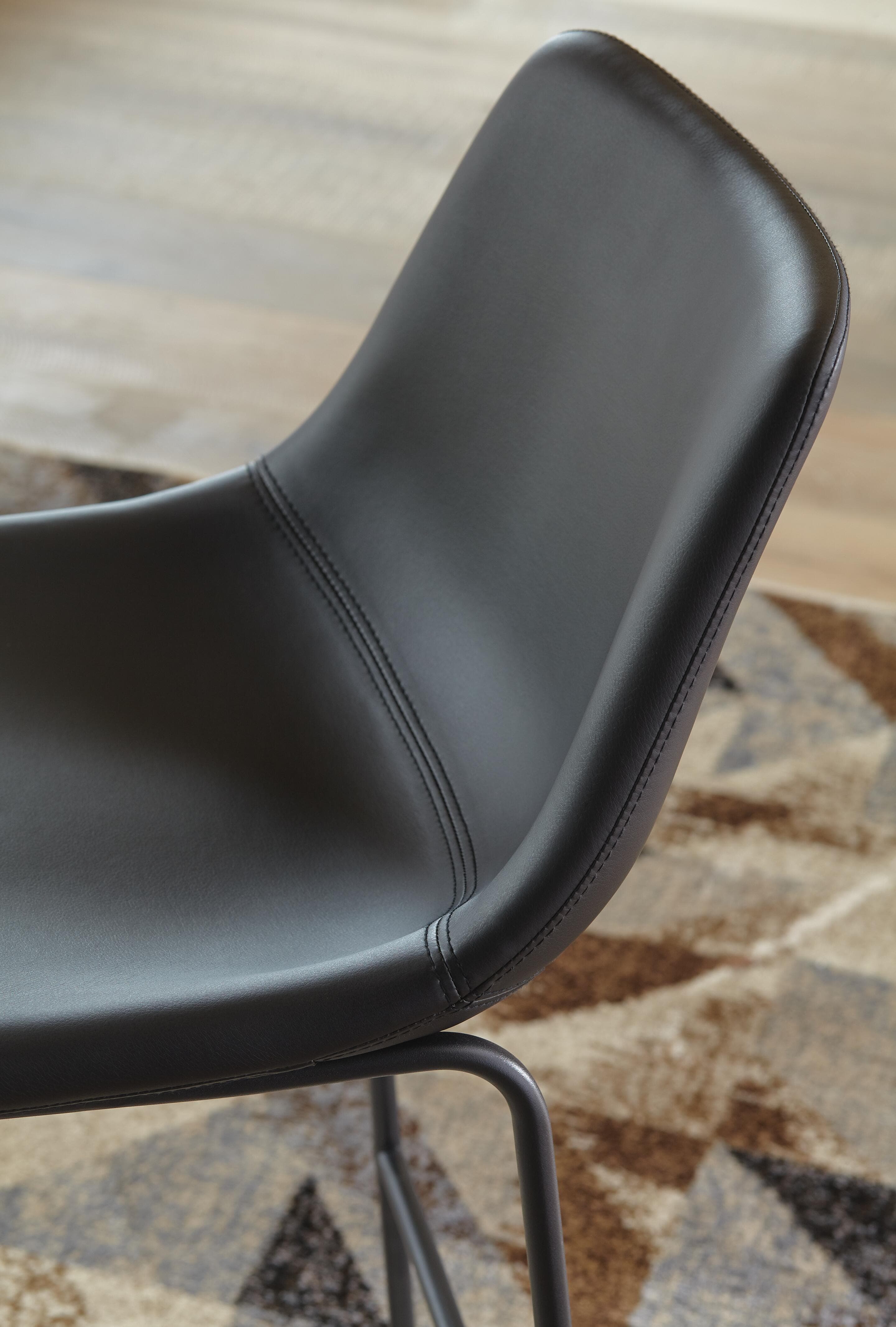 Centiar Pub Height Bar Stool — Black/Gray — view 5