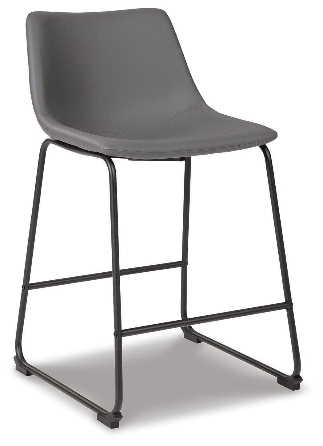 Centiar Counter Height Bar Stool — Black/Gray — view 3