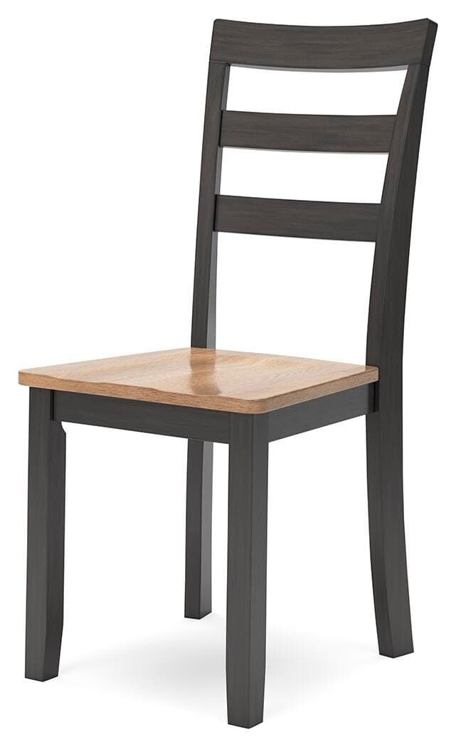 Gesthaven Dining Chair — Brown/Beige & Natural — view 3